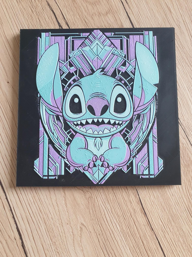 Plaque Deco Stitch  1