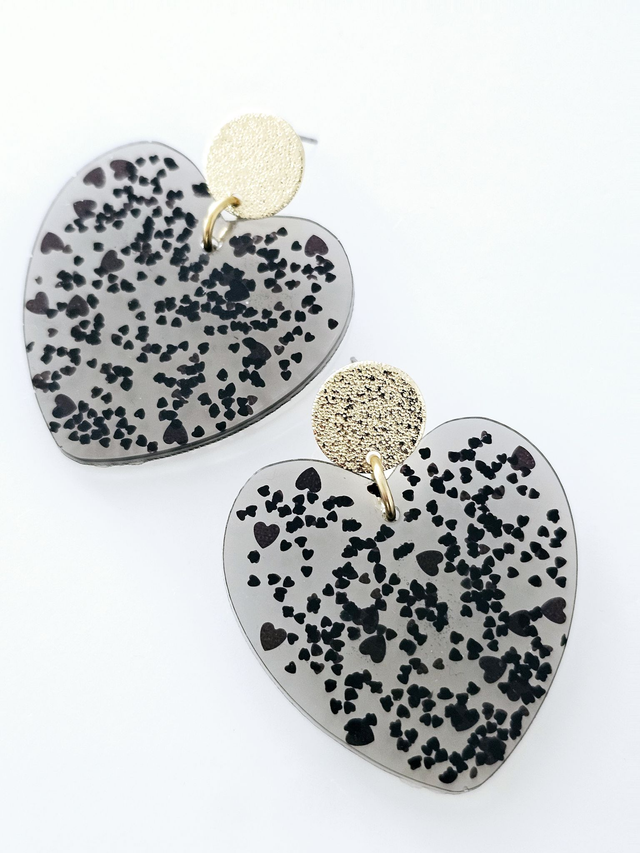 KISS&#039;KISS CONFETTIS &amp; COEURS NOIRS 