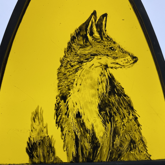 Introduction to stained glass painting workshop