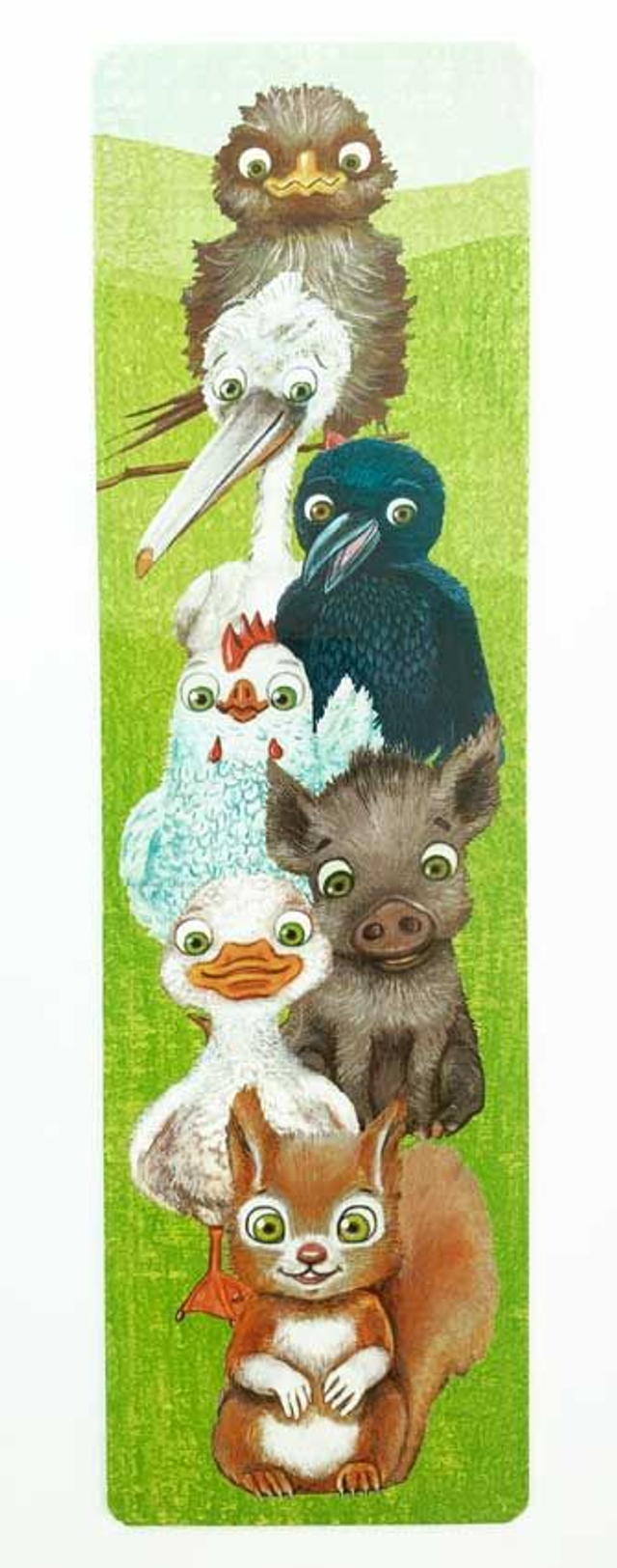 Lesezeichen "Alle zusammen" / Bookmark "All Together"