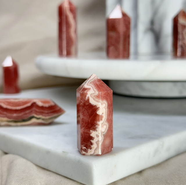 Rhodochrosite Tower (High Quality) #16