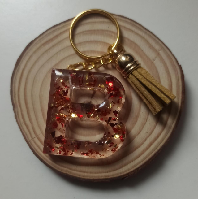 Porte clé lettre - B 