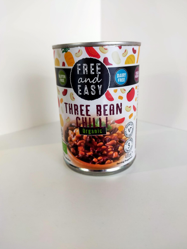 Free and Easy 3 Bean Chilli Meal 400g 17935