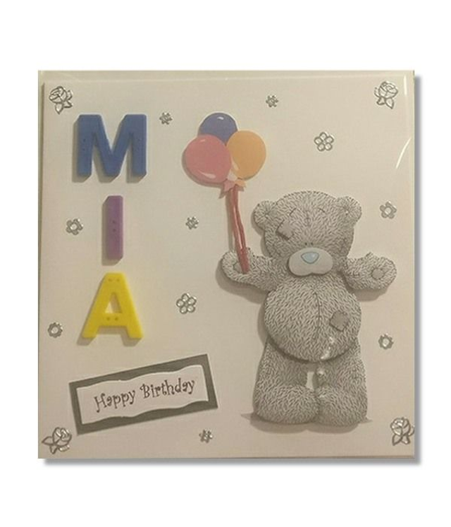 Happy Birthday -Name - Mia