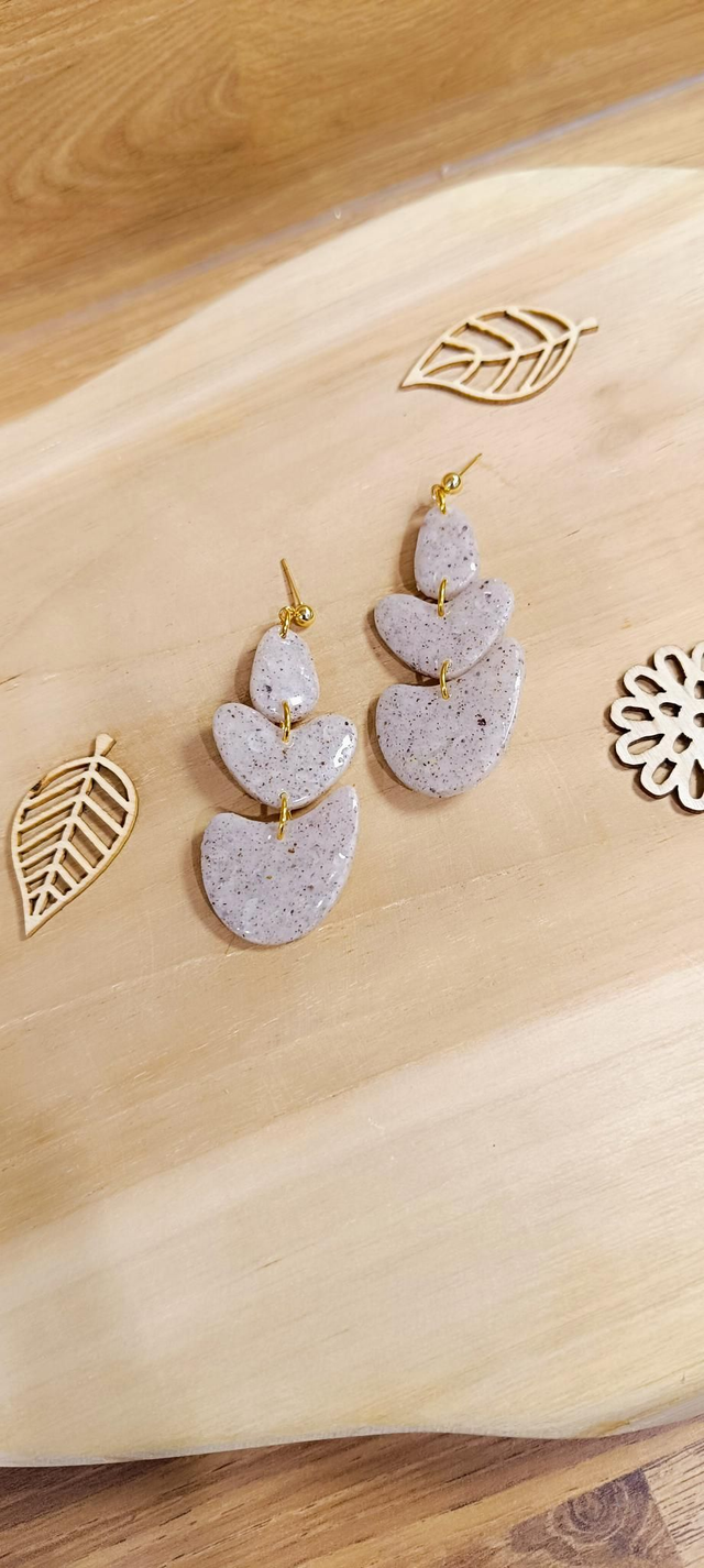 Boucles d'oreilles - Galets