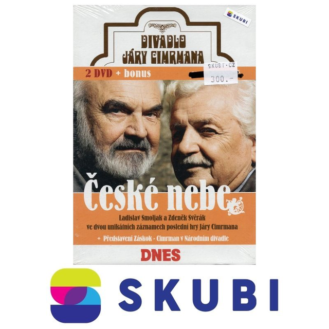 2 DVD České nebe - Divadlo Járy Cimrmana - CZ