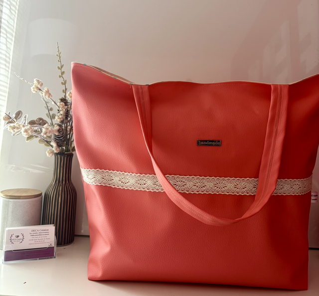 Sac cabas similicuir 