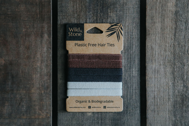 Plastic Free Hair Ties (Multiple colours) (1)