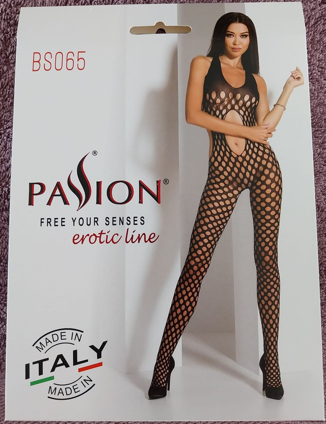 Catsuit fermé à larges mailles