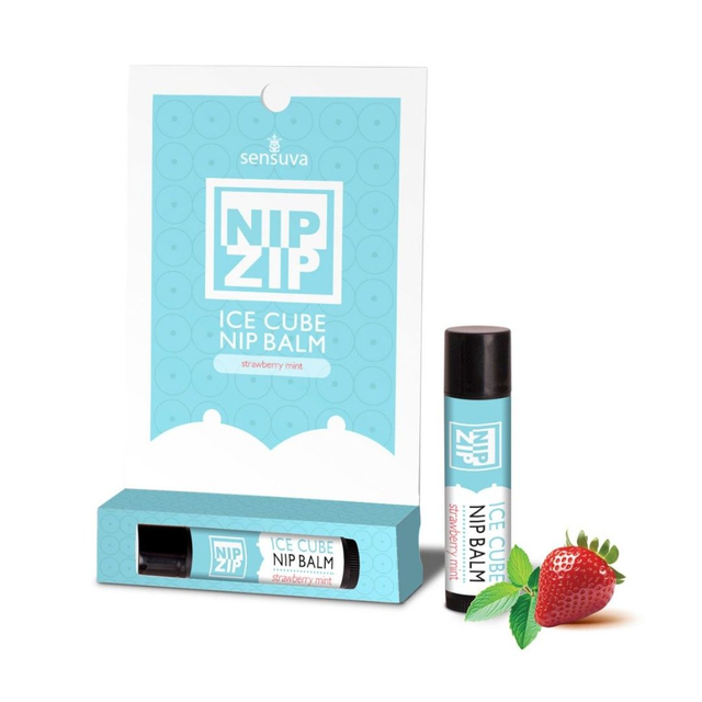 Bálsamo Frío para Pezones Nip Zip Frutilla Menta 4g