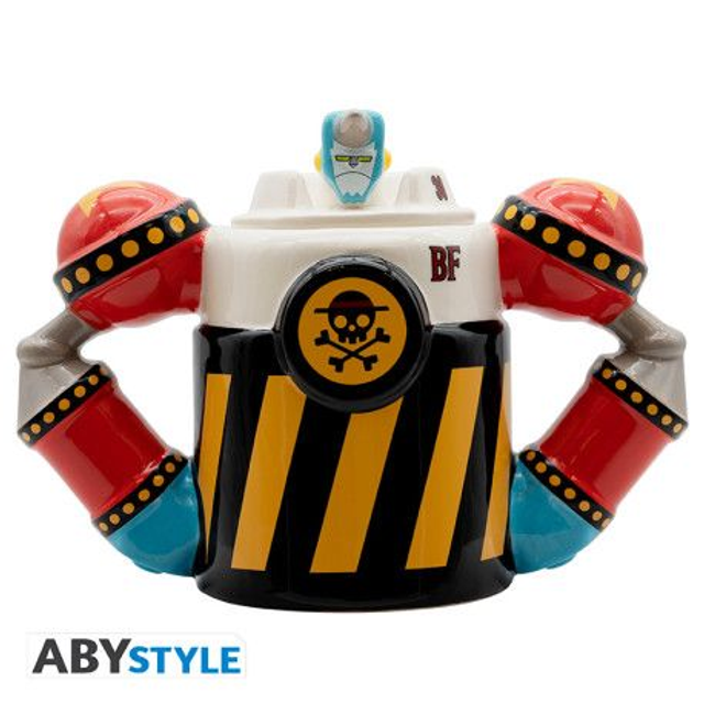 Franky Shogun - One Piece - Mug 3D (Iron Pirate) 🔧🤖