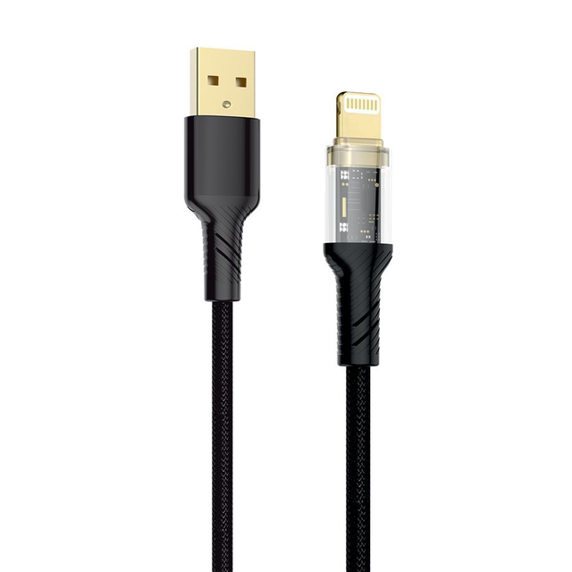 WALKER C950 USB-zu-Lightning Kabel 3.3A – Schwarz