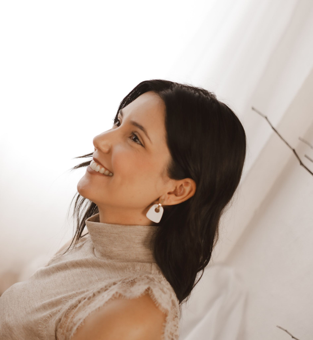 Polymer Clay Earrings ~ Kelly