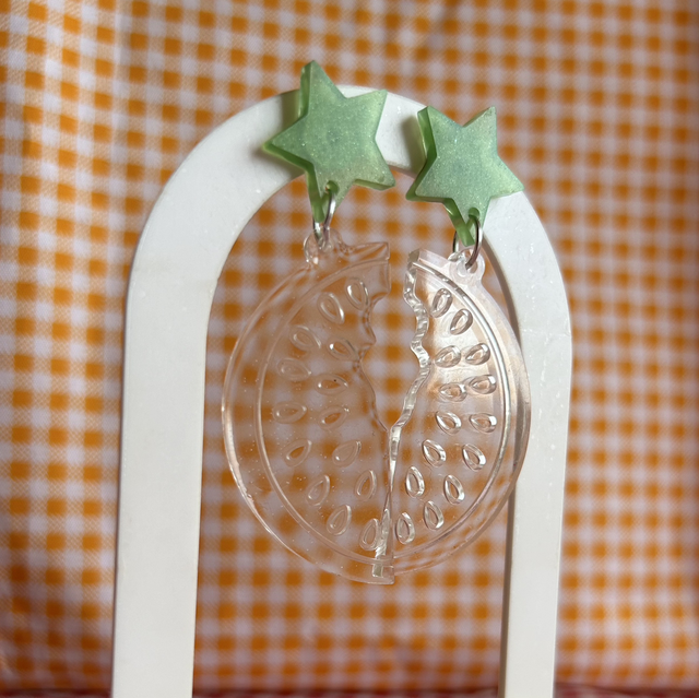 Pendientes Melón 