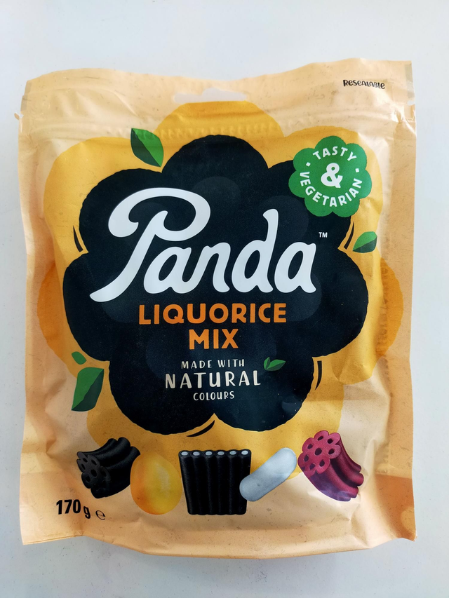 Natural Liquorice Mix 170g (Panda) 99037