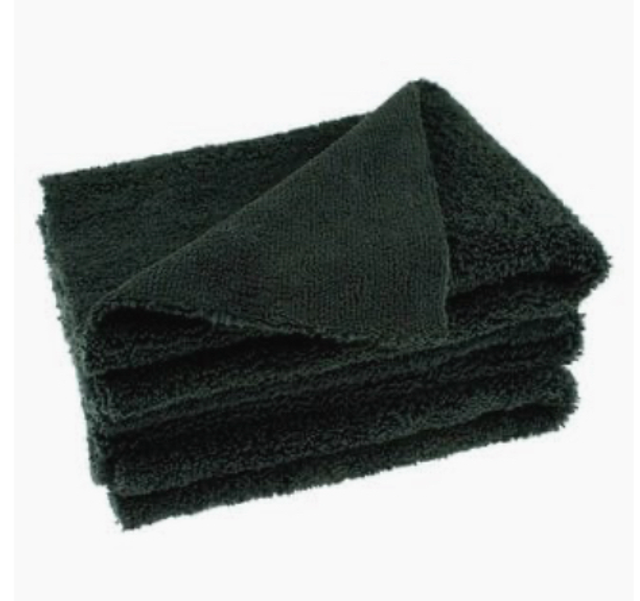 Microvezeldoek Waxy zwart