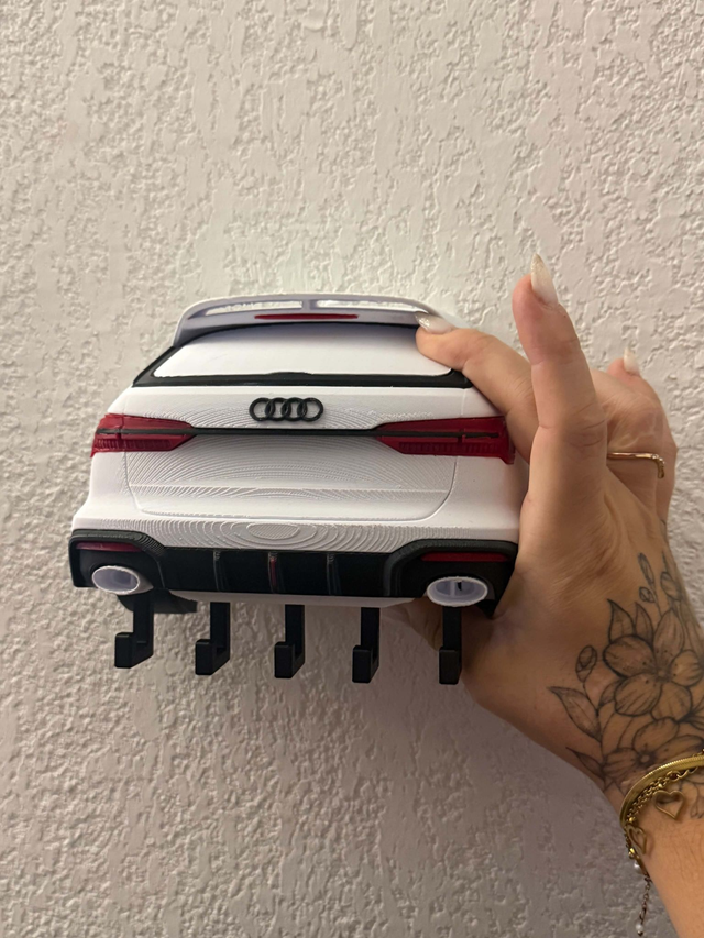 Porte-clés mural voiture de sport imprimé en 3D