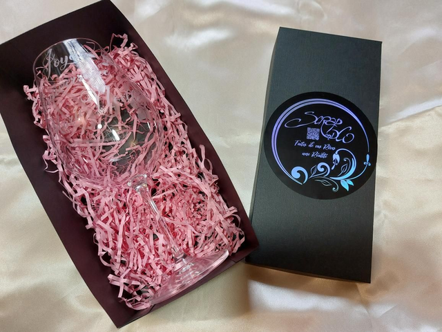 Grand verre à cocktail personnalisé 