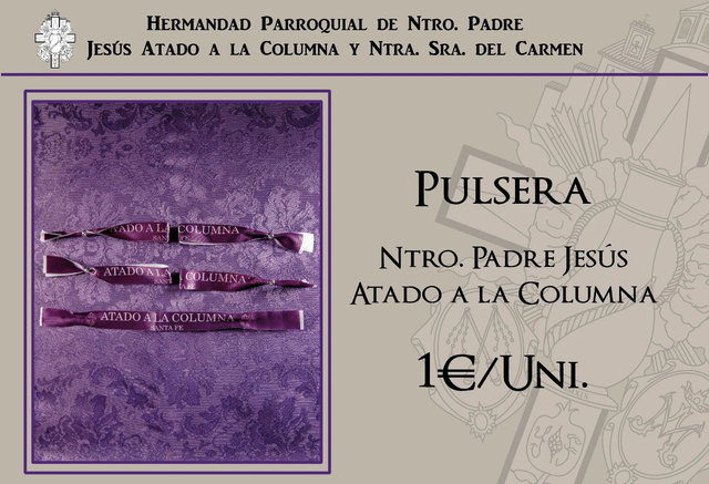 Pulsera Jesús Atado a la Columna