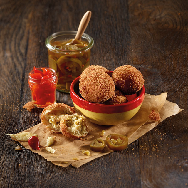 830976 Coxinha Cheese Jalapenos/vegetarisch (50x25g)