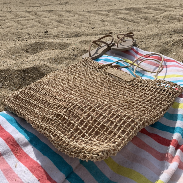 MAYUMI | SAC À MAIN EN PAILLE D’ABACA