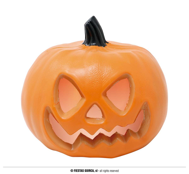 HALLOWEEN   ZUCCA 20 CM CON LUCE