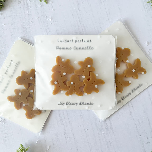 Fondant parfumé - Collection Noël - Pomme Cannelle