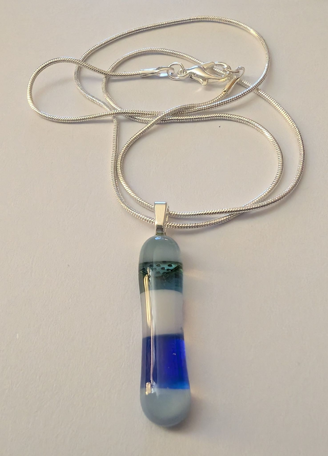 Fused Glass Necklace