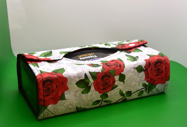 Hülle für Kosmetiktücher oder Taschentücher aus der Box
