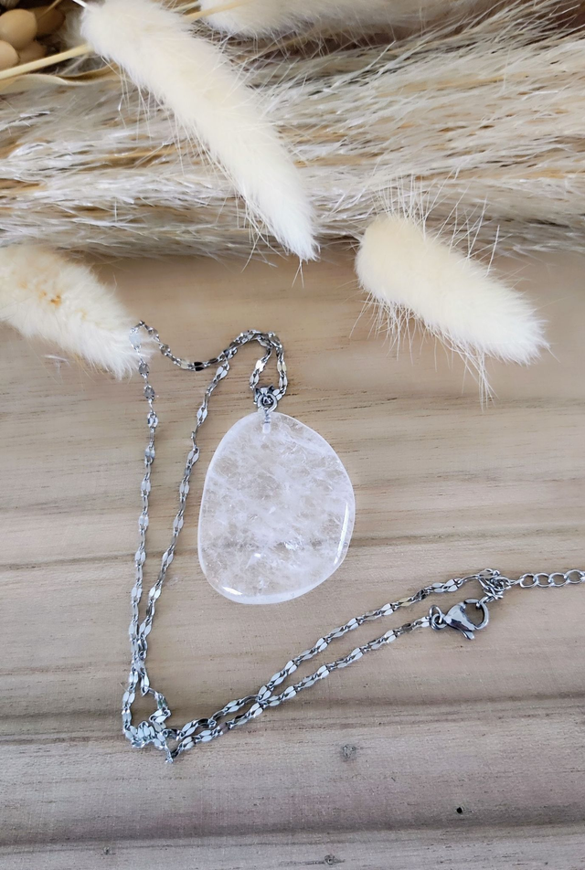 Pendentif "Isis" Cristal de roche