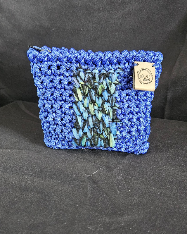 Porte-monnaie Amazone bleu