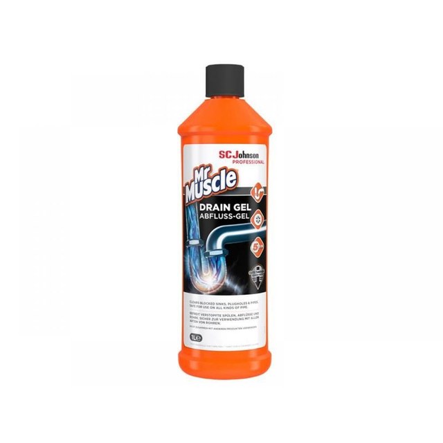 Mr Muscle SC Johnson Professional 308557 Drain Gel 1 Litre