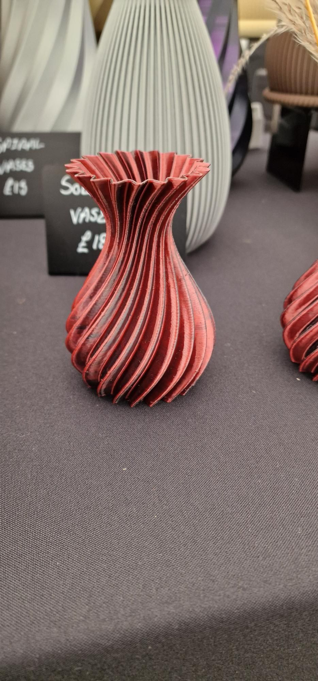 Spiral Twist Vase