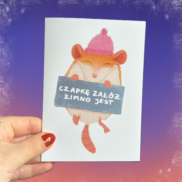 Kartka zimowa 2025