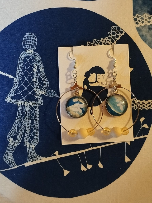 Paire de boucles d&#039;oreilles