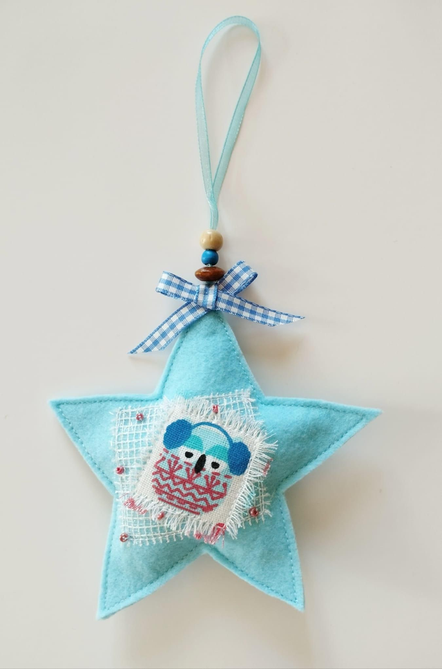 Décoration de Noël Feutrine - Étoile