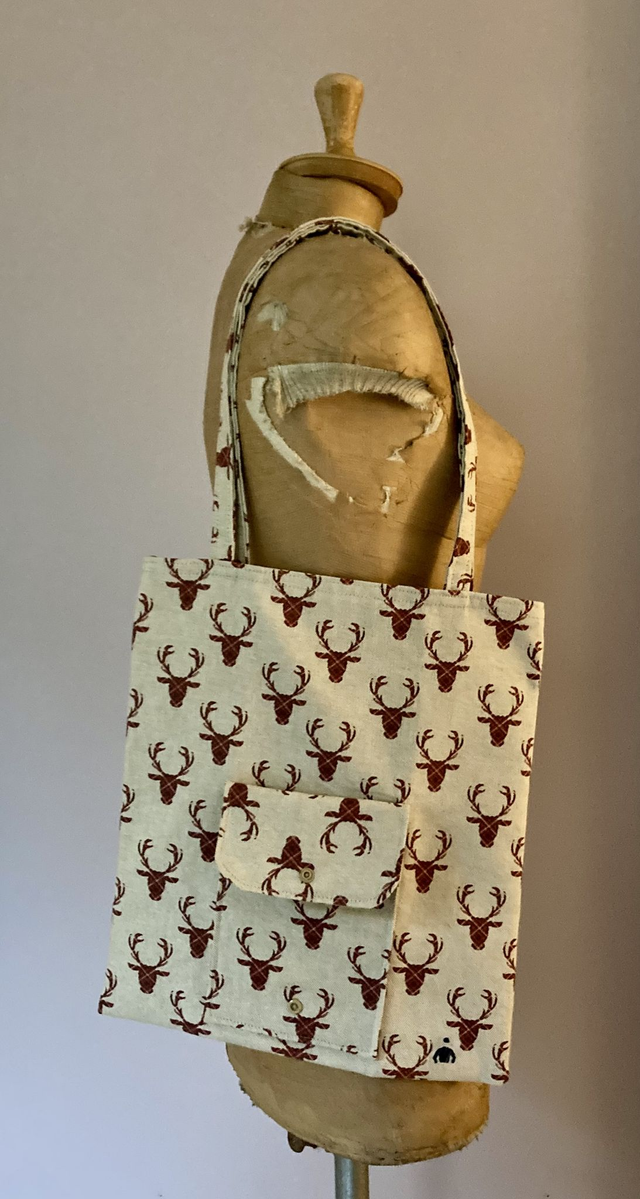 Tote bag rennes pliable