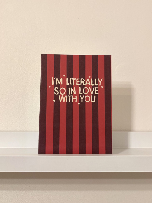 I'm so in love with you card