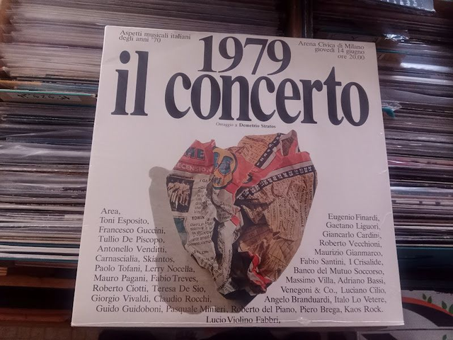 Various – 1979 Il Concerto - Omaggio A Demetrio Stratos