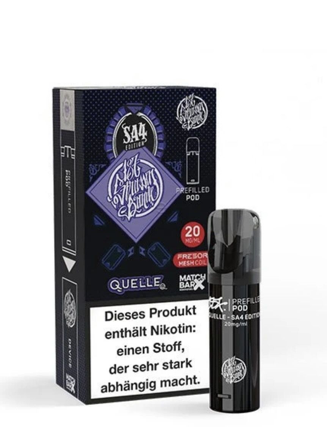 187 Strassenbande Prefilled Pod – Quelle SA4 Edition | 20 mg