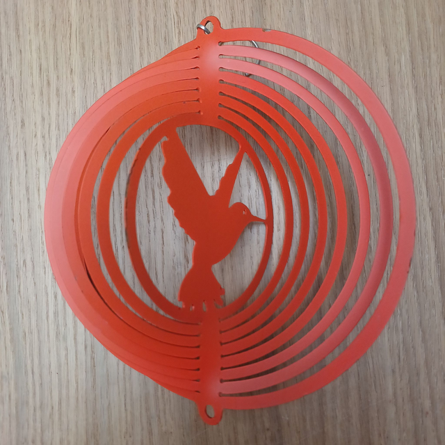 DAMAGED &amp; DISCOUNTED Hummingbird Windspinner