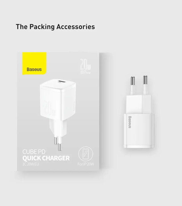 Chargeur 20W Baseus