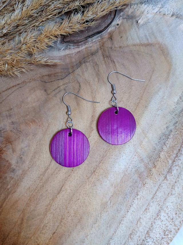 Boucles d'oreilles SIMPLE Éventail