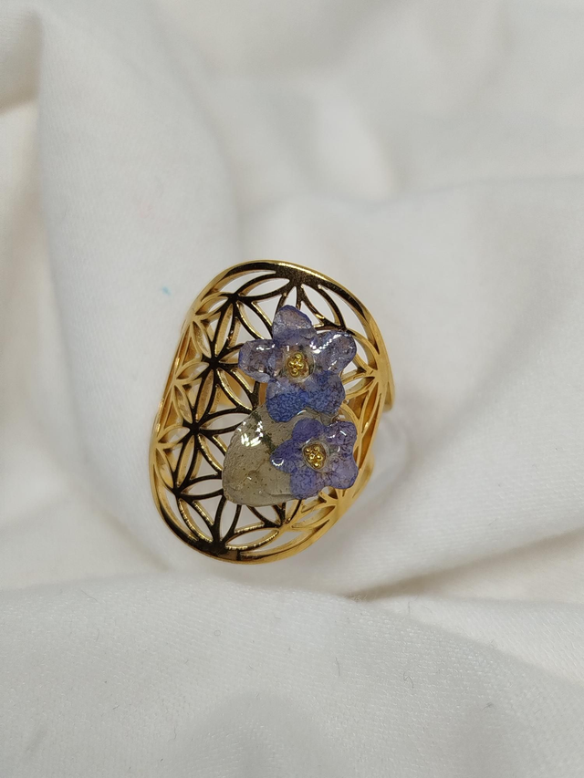 Bague Vitaa coloris blanc 