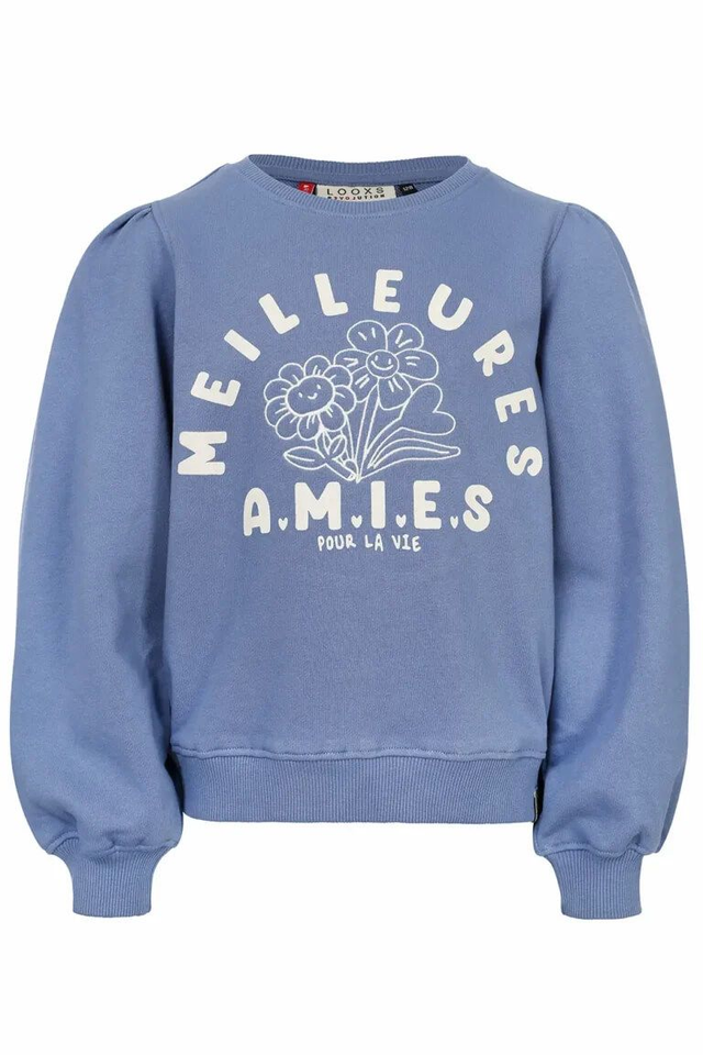 LOOXS Sweater / longsleeve Tangerine - Blauw