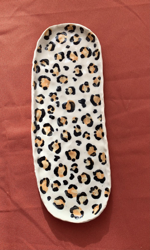 Petit plateau Léopard