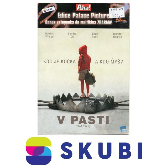 DVD V pasti - Kdo je kočka a kdo myš? / Hard Candy - česky, anglicky