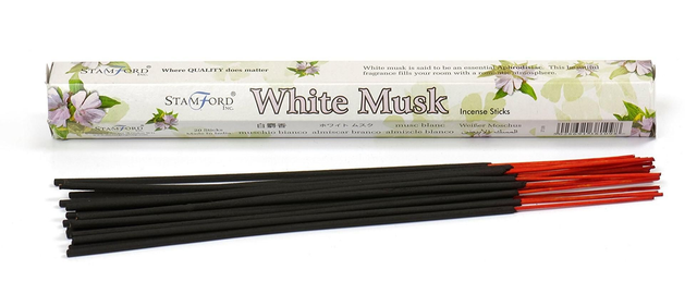 Stamford White Musk Incense Sticks (20 Sticks per pack)