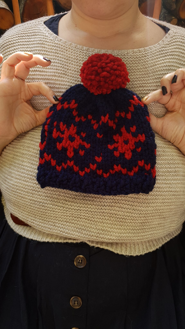 Bonnet jacquard (enfant)