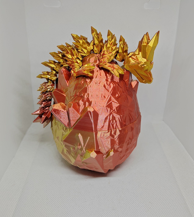 Œuf de dragon cristal 